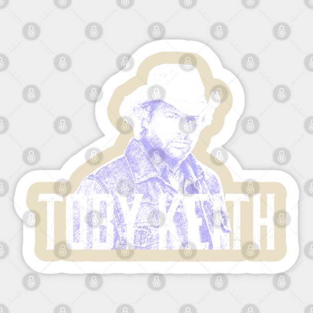 Toby Keith Sticker by Money Making Apparel